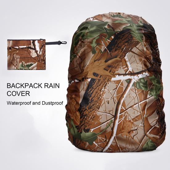 Водонепроницаемый рюкзак от дождя, регулируемый портативный 20-80л, уличный походный рюкзак, сумка для кемпинга, защитная камуфляжная непромокаемая пылезащитная крышка