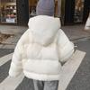 2025 Новая куртка-пуховик женская зимняя короткая модель Sense 90 Белый утиный пуховый хлеб утолщенная новая куртка