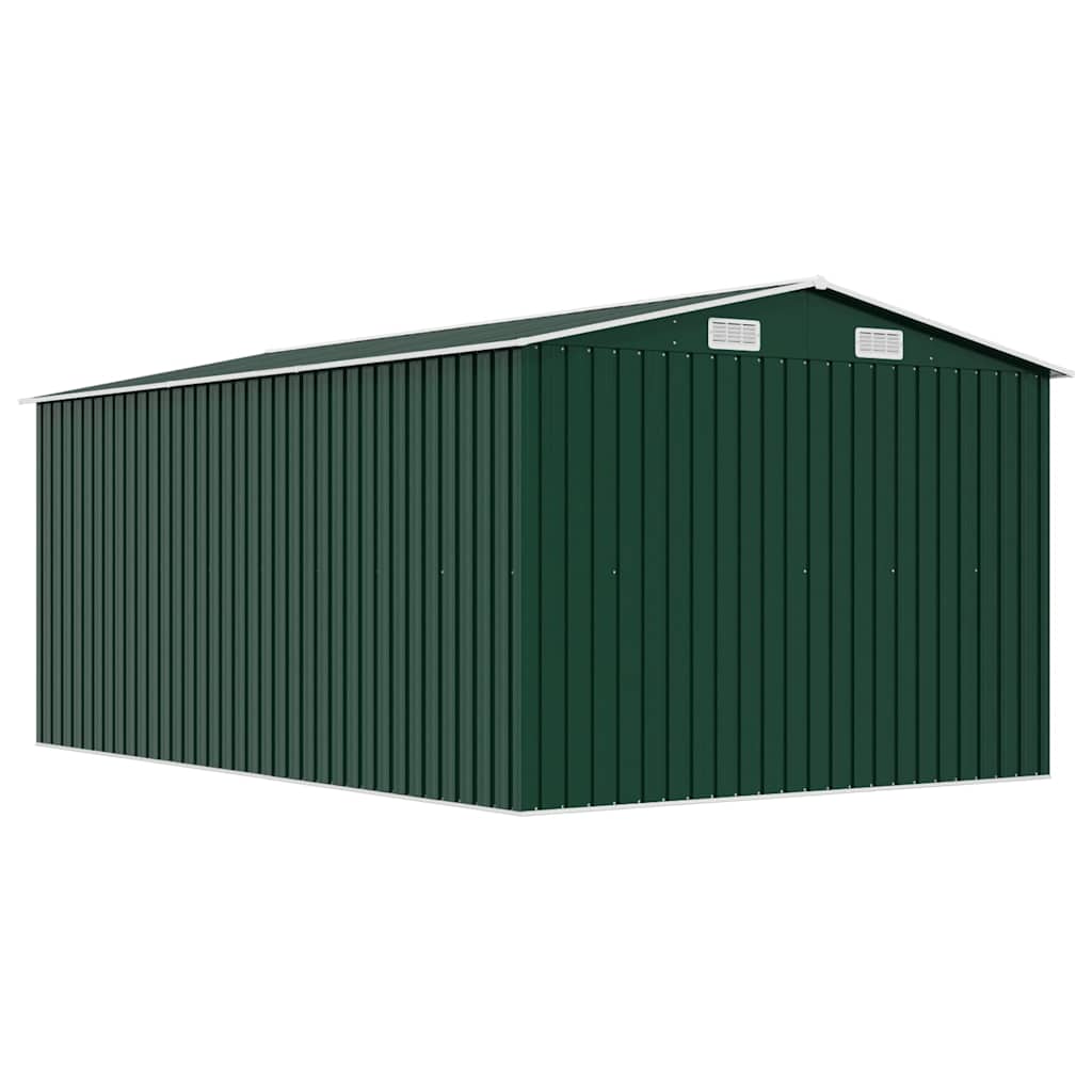 Tool Shed 257 x 392 x 181 cm Metal Green