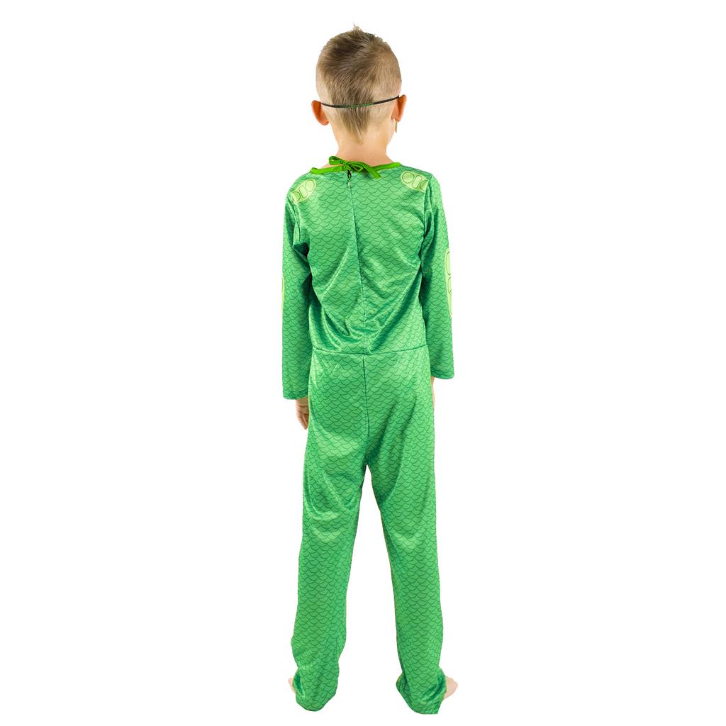 PJ Masks costume for carnival, gekko disguise, costume party 12