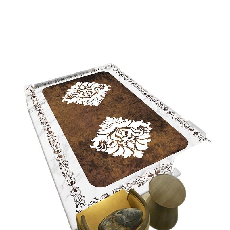 Персидский ковер для гостиной, ковер в стиле ретро-этно, ковер прикроватный для спальни, ковер для отеля, ковер для дома