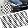 Черная алюминиевая ромбовидная сетка для решетки бампера, обвеса, крыла, вентиляционного отверстия капота