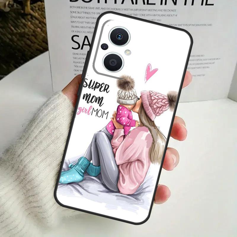 Fashion Super Mom For OPPO Reno 11 F 10 Pro 4Z 5Z 8T 4 5 6 7 8 Lite OPPO Find X3 X6 Pro X2 Neo X5 Lite Case