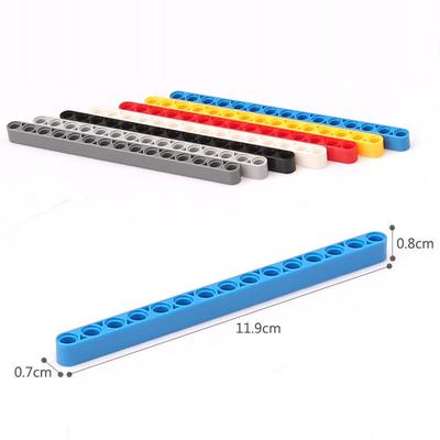 Строительные блоки Технические DIY Подъемный рычаг Толстый 1x15 отверстий рычаг Кирпичики Совместимые Детали MOC Образовательные 64871 32278 Собираемые Частицы