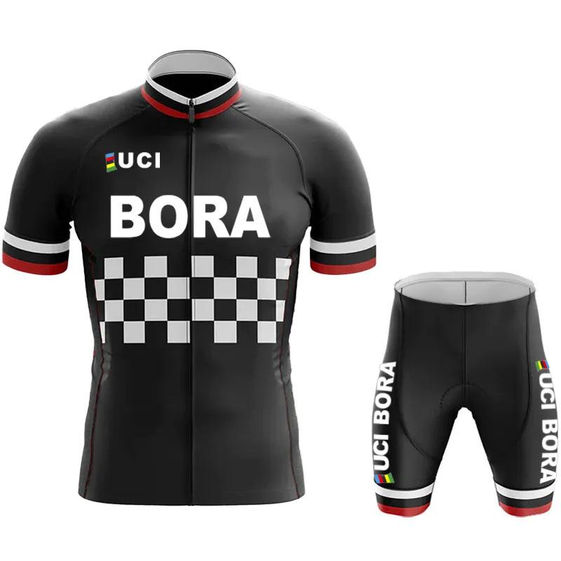 Cycling suit BORA cross-border 2023 Tour de France road bike short-sleeved suit perspiration and moisture absorption event breathable and quick drying