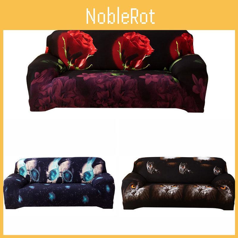 Easy To Clean 1-4 Seats Stretchy Sofa Slipcovers With Great Elasticity And No Fading