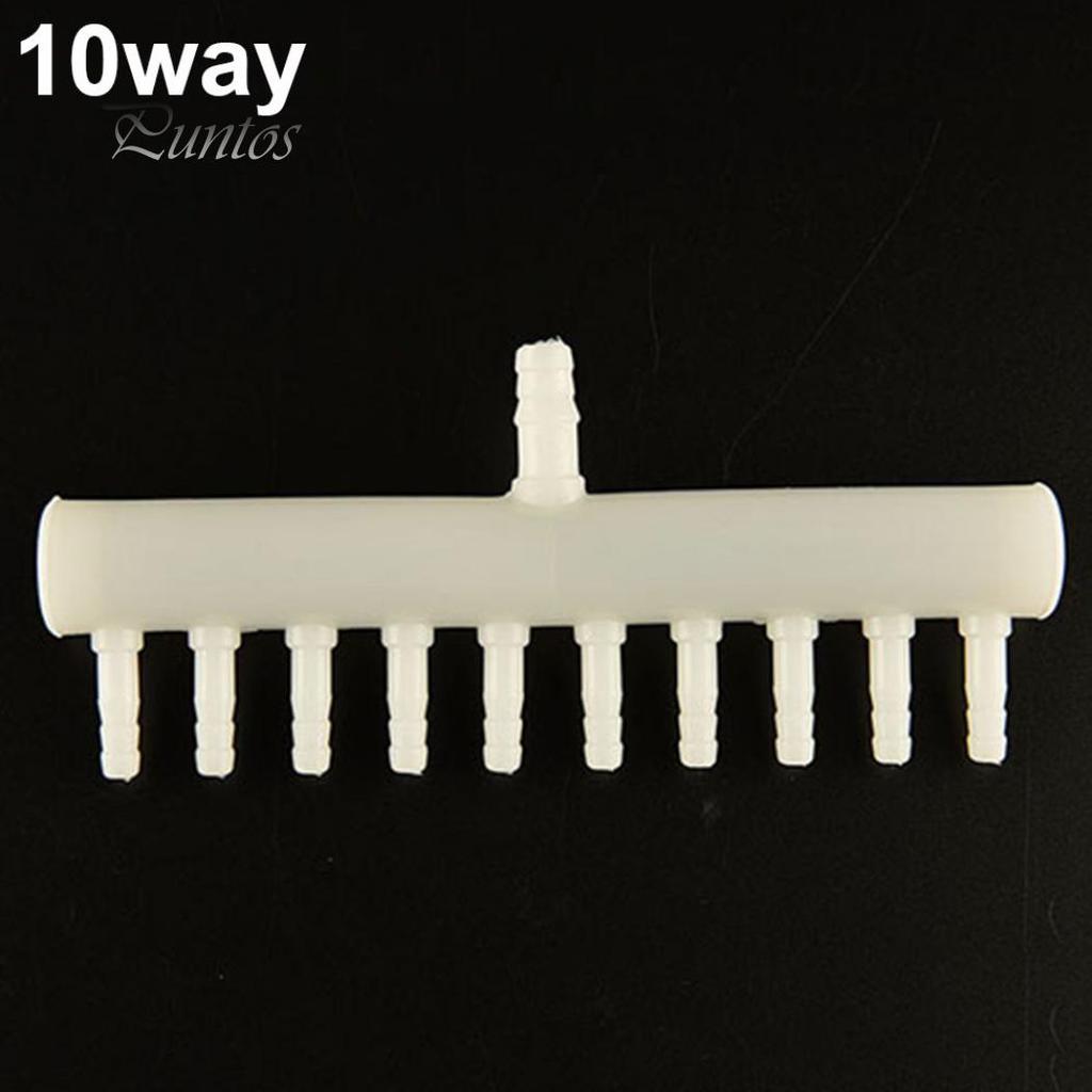 1 Pc 4 6 8 10 Ways 4mm Aquarium Fish Tank Air Flow Valve Splitter Kit