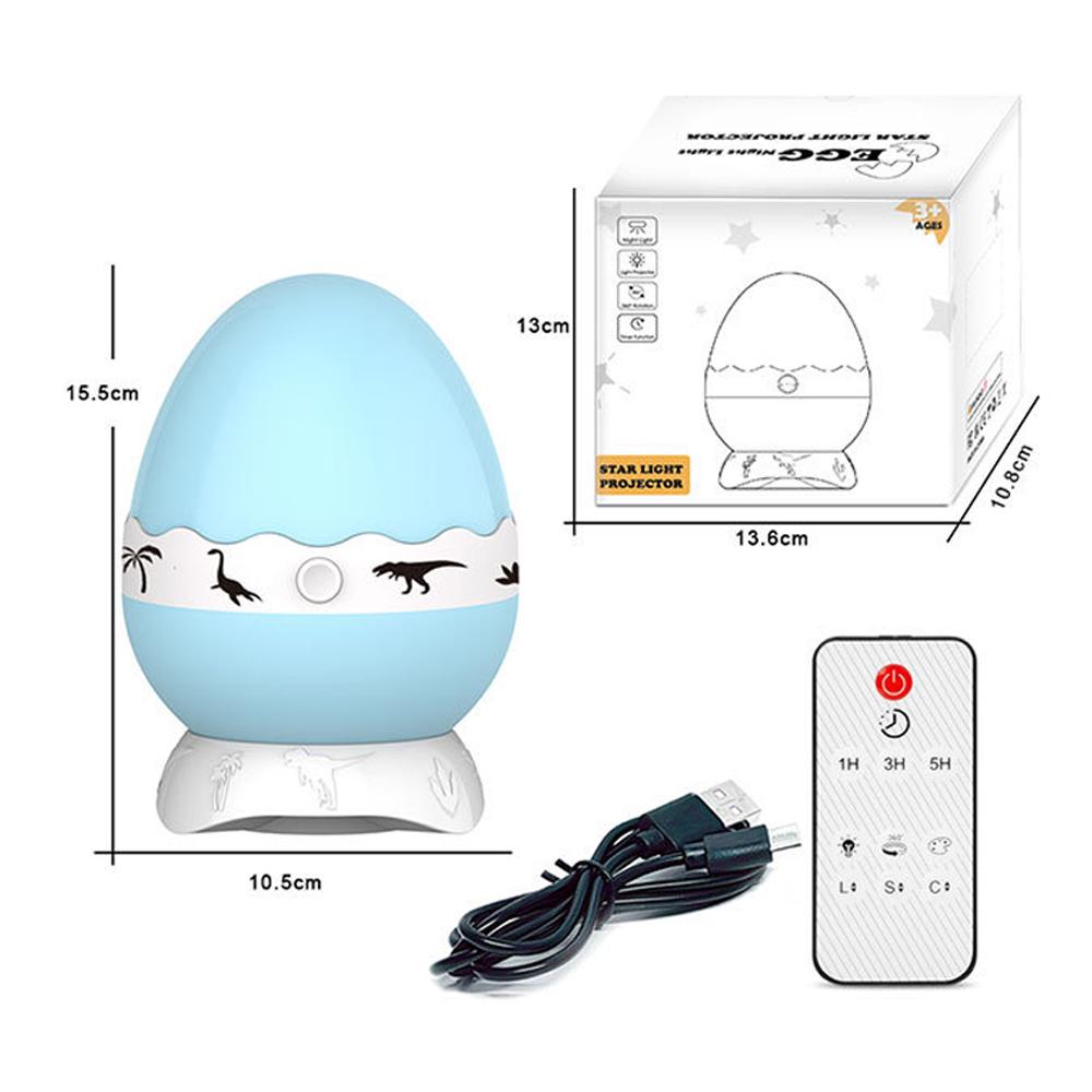 Ночной светильник-проектор в виде динозавра с вращением на 360 градусов и 7 цветами проекционных огней, ночник, подарки на день рождения для мальчиков, декор спальни