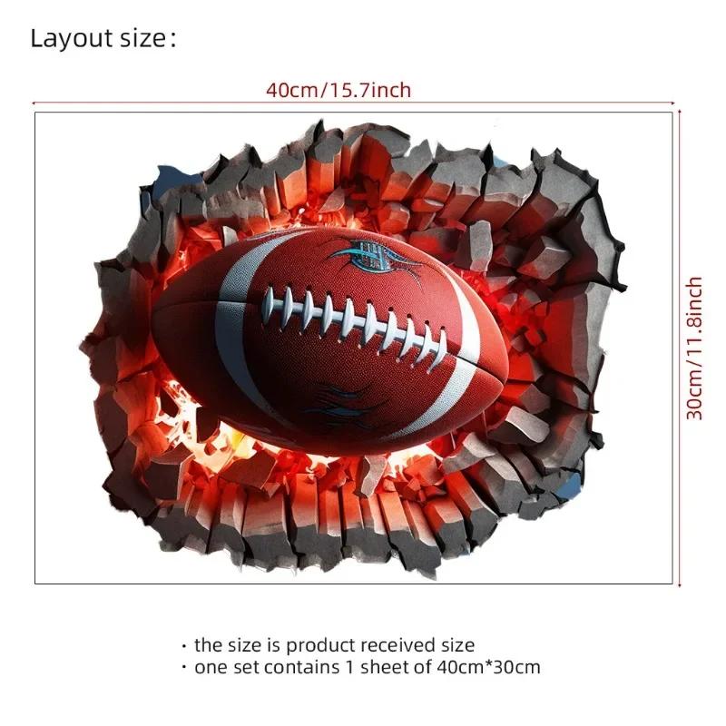 Super Wrist Breaking Wall Ball Sports Wall Stickers Children's Room Bedroom Decoration Stickers