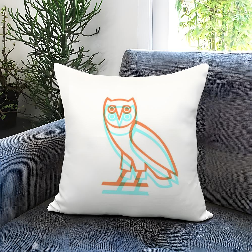 Роскошная наволочка O-OvO O-OWLS Удобная двусторонняя наволочка Идеально для Автомобиля, Дивана, Спальни и Многого Другого