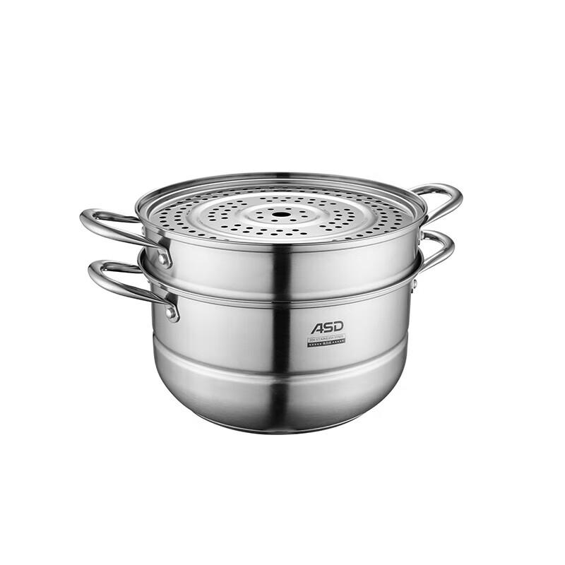 ASD Junya 28CM 3-Layer 304 Stainless Steel Steamer Pot