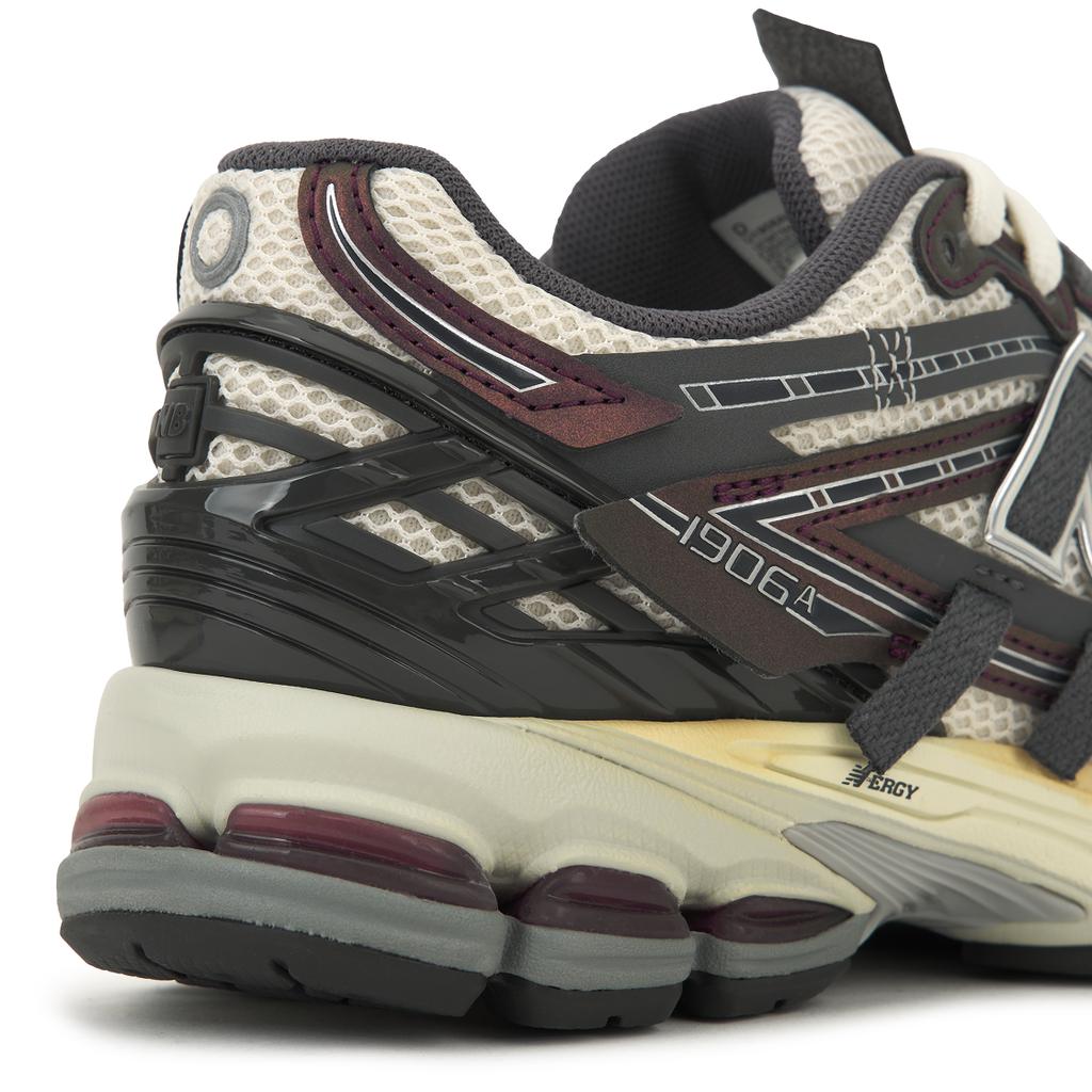 New Balance 1906A Crimson Sea Salt Unisex Sneakers Cream Classic-Crimson Black-Cement U1906ANA