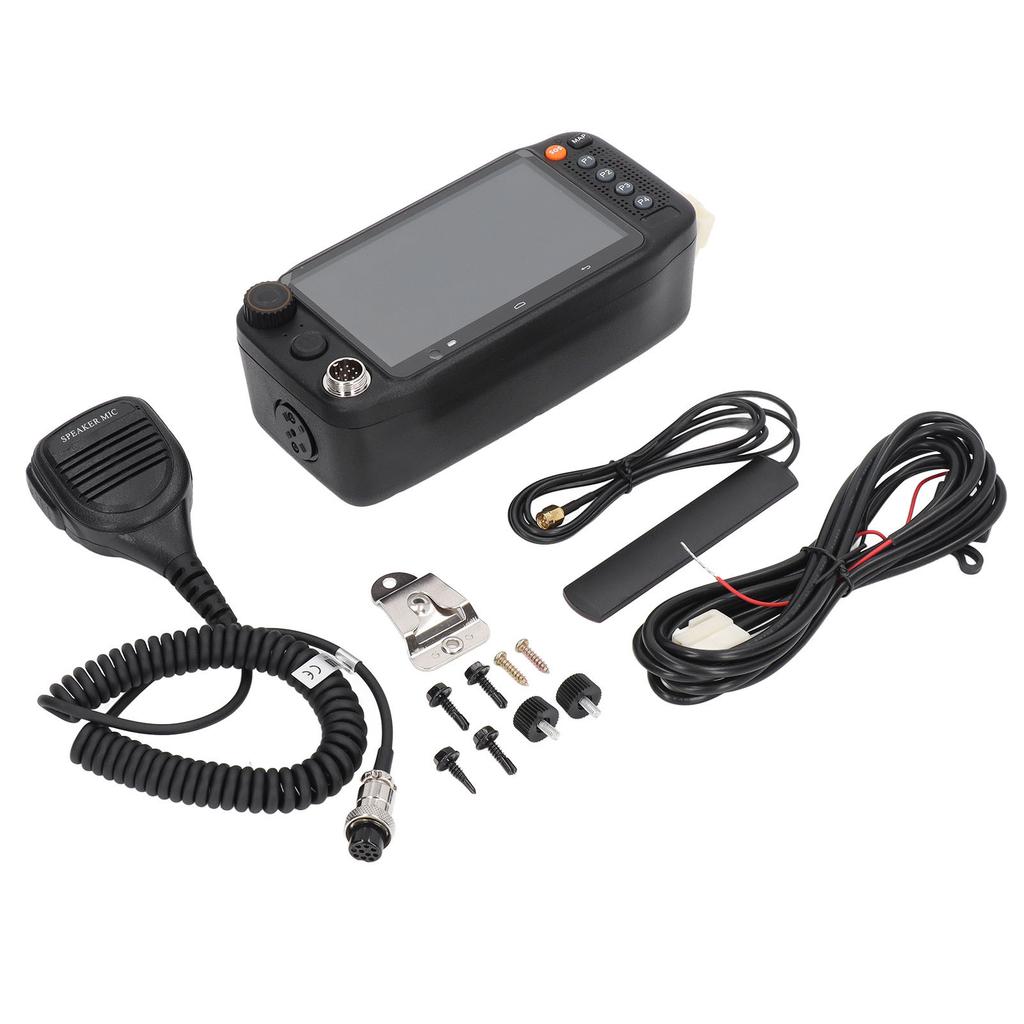 Мобильный приемопередатчик автомобильный 2-сторонний радиоприемник с 5,5-дюймовым сенсорным ЖК-экраном для езды по пересеченной местности