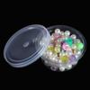 3/20PCS New Sundries Box Plastic Bin With Lids Foam Container Clay Storage Ball Cup