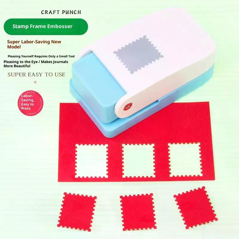 Прямоугольный штамп-пуансон рычажного действия для бумажного творчества, скрапбукинга, инструмент для пробивания различных материалов
