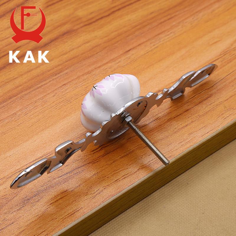 KAK 41 мм Сине-белый фарфоровый керамический ручка и ручки для шкафа KAK, кухонные ручки, ручки для ящиков, ручка и ручки для мебели