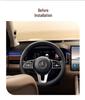 Универсальная беспроводная греющаяся оплетка на руль - Плюшевая, Антифриз, Замша с коротким ворсом для зимы, Круглая и D-образная