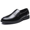 High Quality Leather Men Casual Shoes Light Formal Men Dress Shoes Comfortable Men Loafers Breathable Slip On Men Driving Shoes