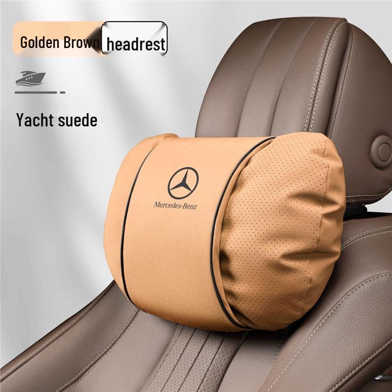 Compatible with Mercedes Headrest Maybach Neck Support: Fits S-Class, E-Class, C-Class, GLE, GLC, GLB, GLS.
