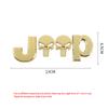 1Pcs 3D Metal Stickers Car Body Trunk Decal For Jeep Wrangler Grand Cherokee Avenger Wagoneer Compass Gladiator Patriot Renegade AMU1