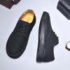 Men's Hiking Shoes Moccasins Driving Shoes Casual Loafers Handmade Leather Outdoor Wide Shoes for Father
