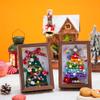 DIY Creative Twist Christmas Tree Photo Frame Kit - Perfect for Girlfriend's Christmas Gift and Desktop Ornament