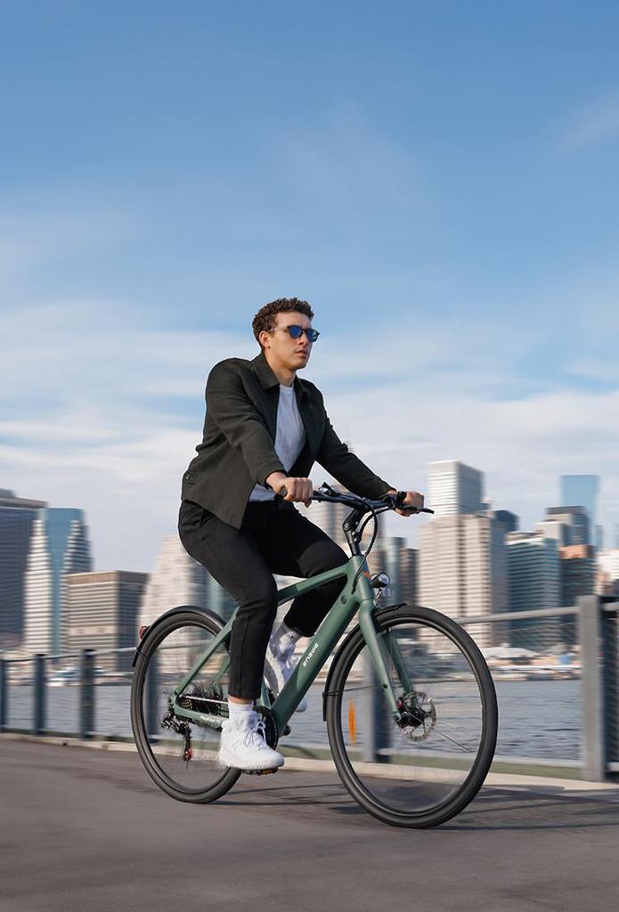 ENGWE N1 AIR Сверхлегкий карбоновый электровелосипед | 36 В 10 А·ч, запас хода 100 км | GPS Anti-Theft | Shimano 7-скоростной