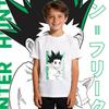Hunter Gon Anime Print Cotton T Shirt for Boys and Girls Kids Casual Short Sleeve Soft Breathable Top