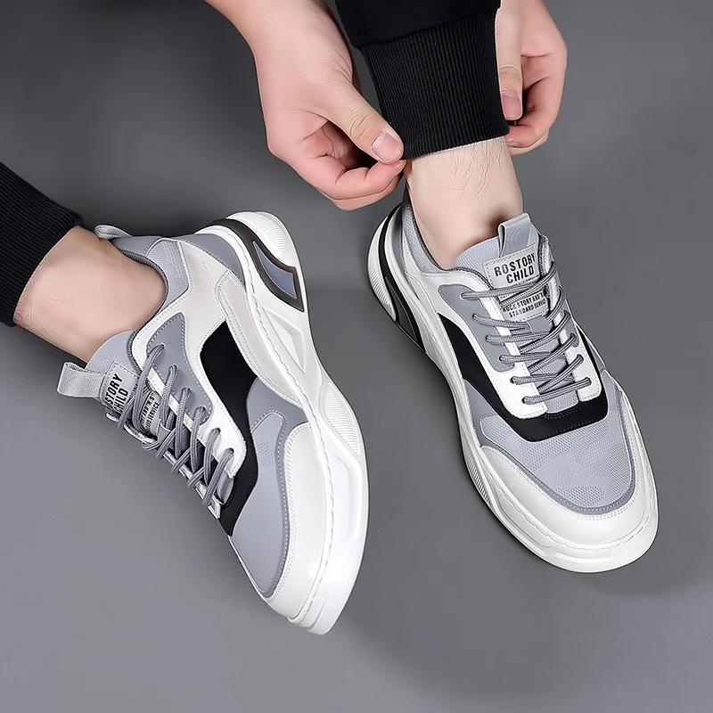 Мужская обувь Кроссовки Мужские теннисные туфли Роскошные мужские повседневные кроссовки для бега Дышащие модные мокасины Кроссовки для мужчин