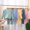 Children's Boneless German Velvet Underwear Set AB Face Baby Warm Seamless Autumn Clothes Long Trousers Boys and Girls Pajamas Home Service