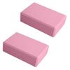 Магазин MaT Yoga Block Soft Block Легкий набор для йоги и фитнеса Core Stretch из 2 штук (розовый)