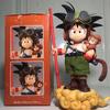 Hot 16Cm Anime Dragon Ball Son Goku Figure With Monkey Kid Goku Action Figure Pvc Statue Collection Model Toys Gifts