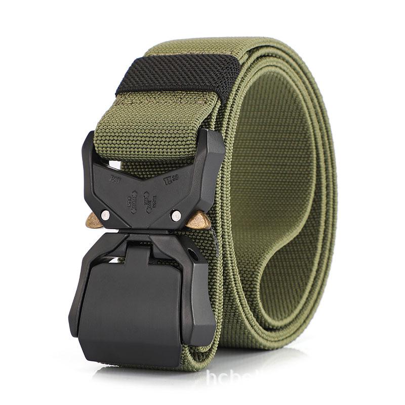 Мужской эластичный тактический пояс для улицы с возможностью нанесения логотипа на заказ