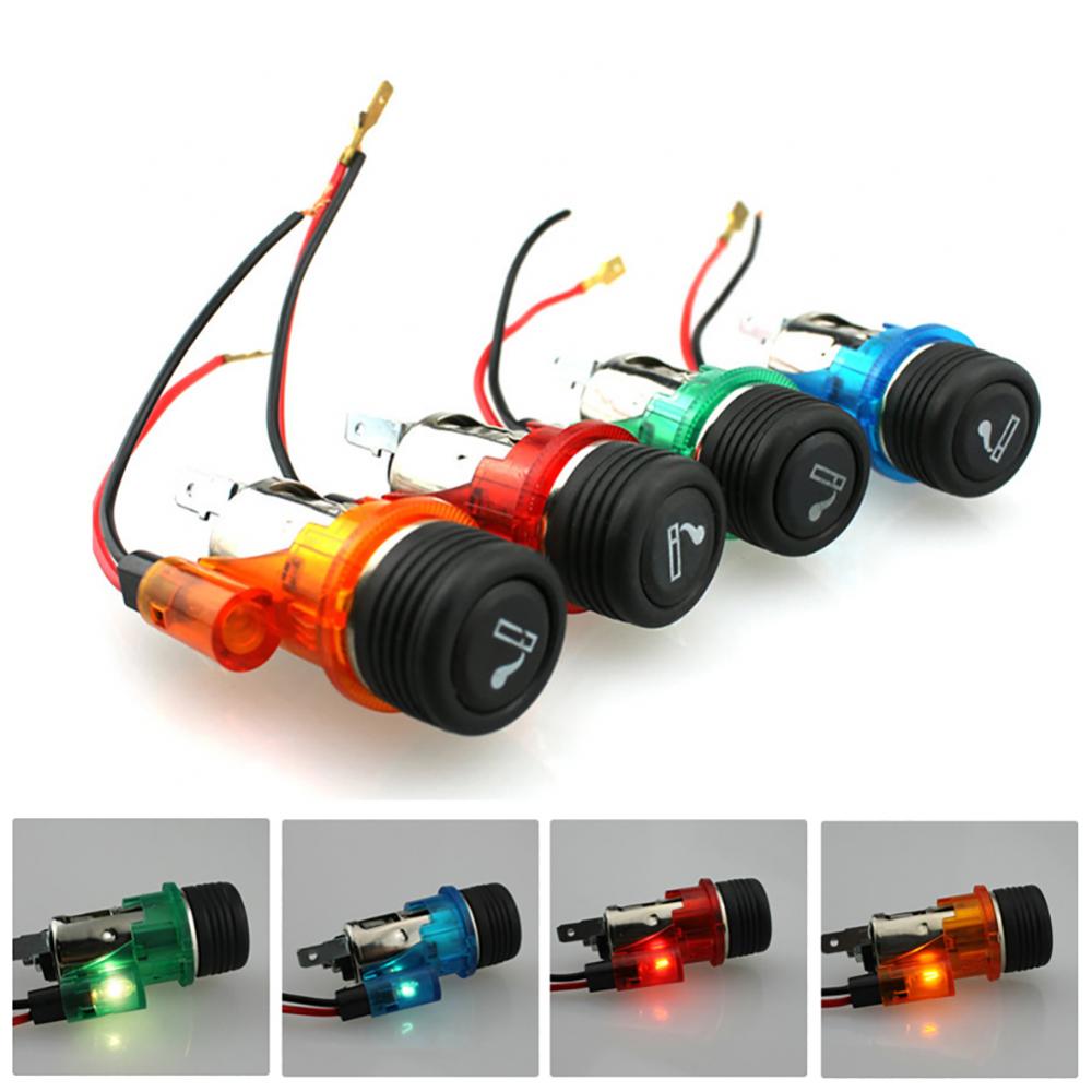 12 В 120 Вт Мощность Инновационный Дизайн Прикуривателя Вилка для Автомобиля Мотоцикла Авто Мотора