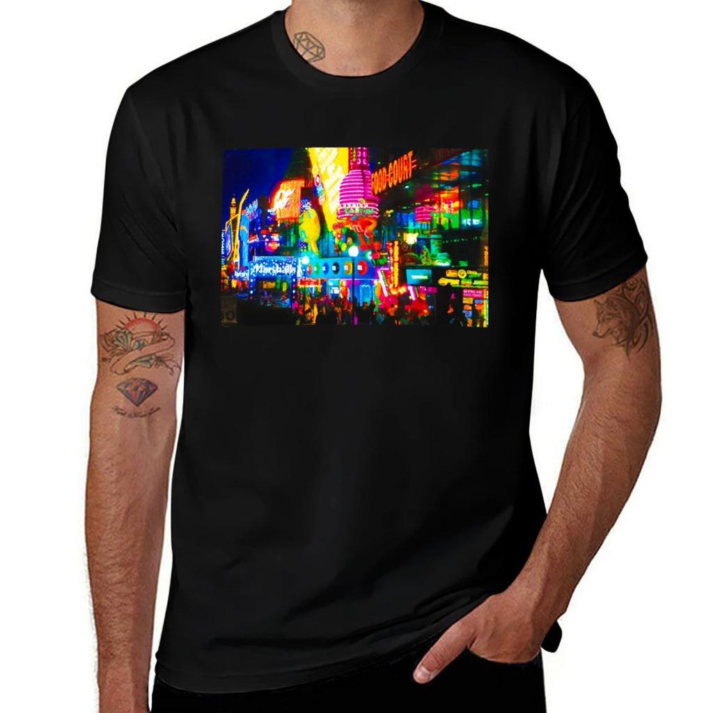 Night Colors On Las Vegas Strip Tshirt Plus Size Comfort Fit Tee