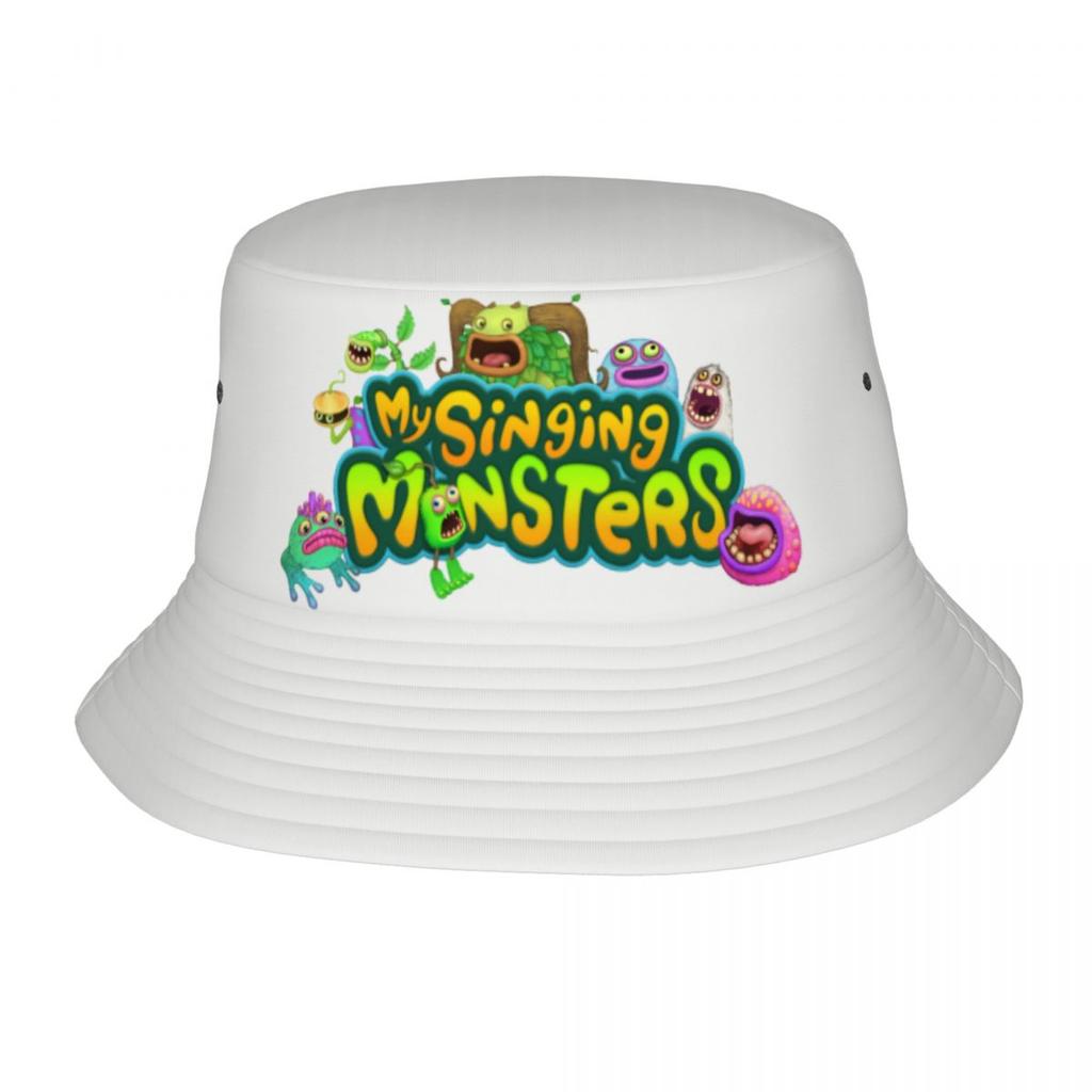 Шляпа-ведро My Singing Monsters для видеогеймеров, унисекс, персонализированная летняя пляжная шляпа от солнца