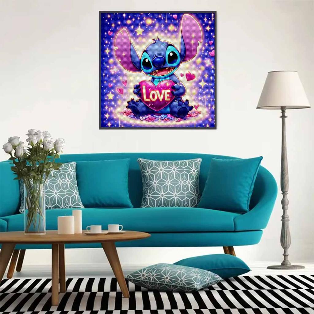 5D DIY Diamond Painting Decorative Love Stitch Full Round Drill Scenery Diamond Embroidery Cross Stitch Kits Home Decor Gift