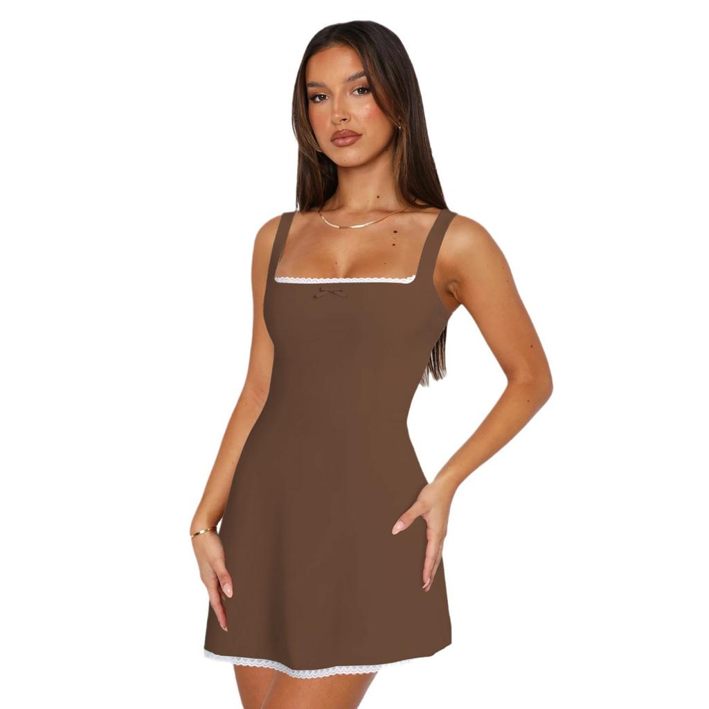 Женское мини-короткое платье