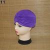 Smart Stretchy Hat Turban Head Wrap Band Chemo Bandana Hijab Pleated Indian