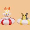Adorable Pokemon 5pcs Figure Set Featuring Colorful Swimming Ring Designs For Collectors