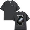 Rapper Alpha Djadja  Dinaz Album 2026 Graphic TShirts Mens Hip Hop Gothic Short Sleeve T Shirt Pure Cotton Tshirt Streetwear