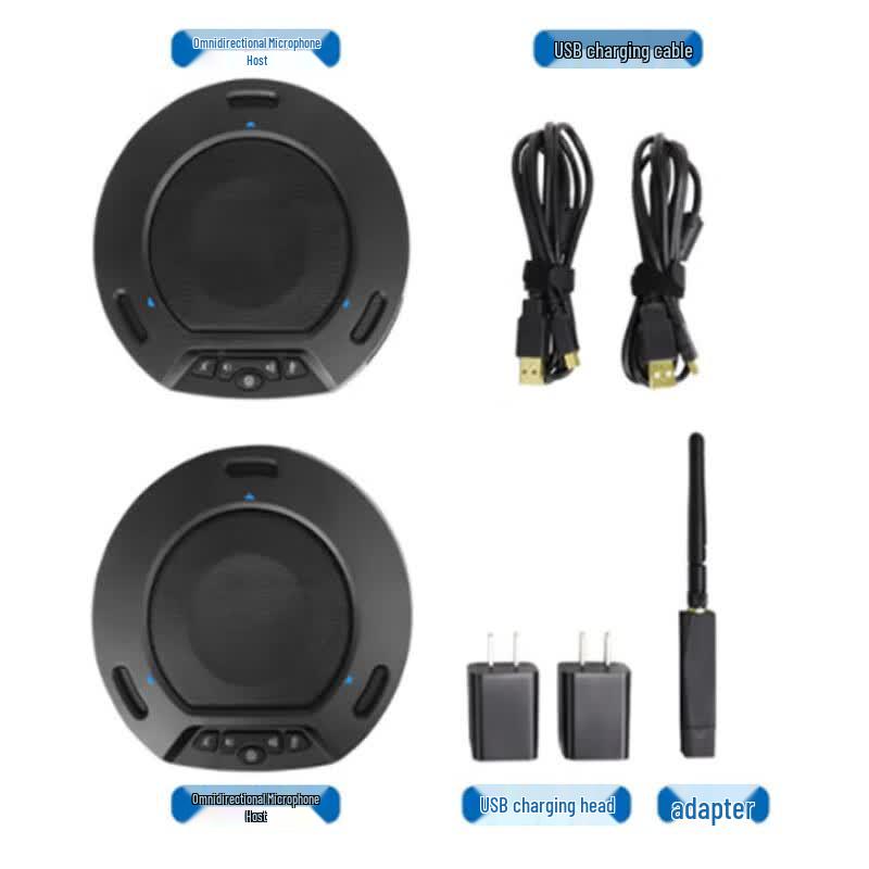 INNOTRIK I-33W 2.4G Wireless Cascading Omnidirectional Conference Microphone (CN version)