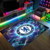 Дизайн Chelsea FC Хрустальный Велюровый Ковер Уютный Не?Нескользящий ковер с принтом для спальни, гостиной, прихожей