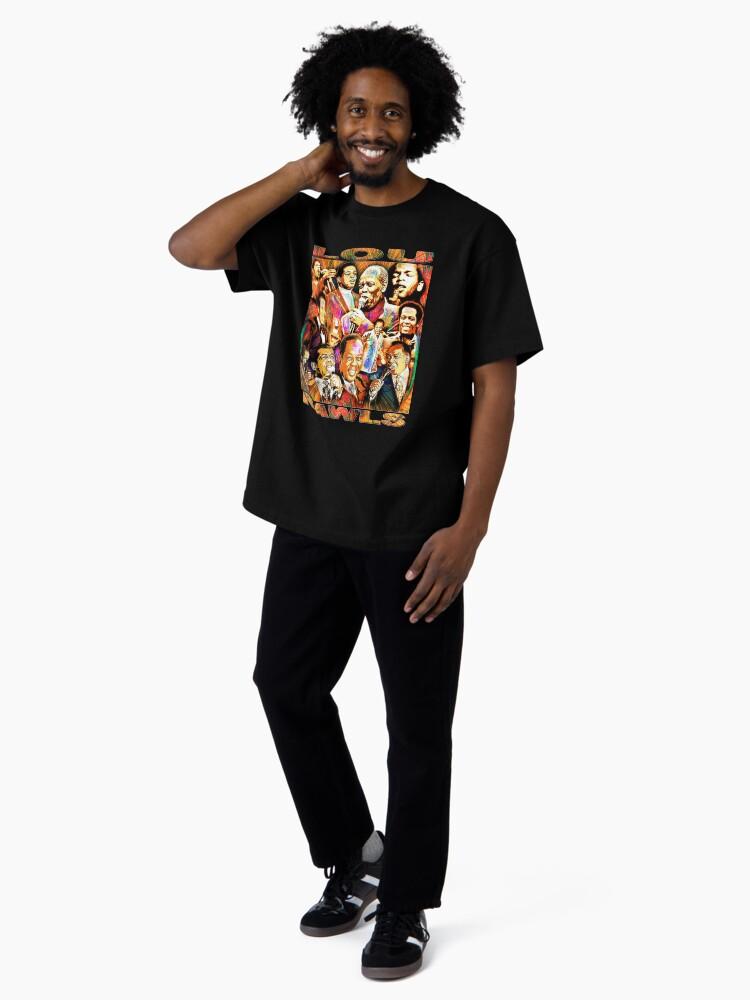 Sam Cooke Lou Rawls Tribute Oversized T-Shirt