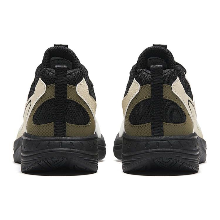 Anta Дышащие амортизирующие увеличивающие рост износостойкие низкие ретро кроссовки женские кроссовки черный белый зеленый 922345595-2