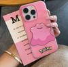 Чехол для телефона Apple 16/17promax с аниме Покемон, скин-скраб для iPhone15 13/14, желе