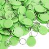 RFID Метки, 100 шт 125 кГц Брелоки для ключей от дверного замка Смарт Бесконтактные Проксимити ID Карты Метка контроля доступа Только для чтения (Светло-зеленый)