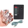 Electro Shock CB6000 Chastity Cage Ball Stretcher,Electro Shock Cock Cage,Scrotum Sleeve,Bdsm Penis Lock Ring Male Chastity Belt