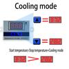 W3001 W3002 12V 24V 110V 220V Светодиодный цифровой контроллер температуры Термостат Термометр Инкубатор Холодильник Нагрев Охлаждение Обогреватель