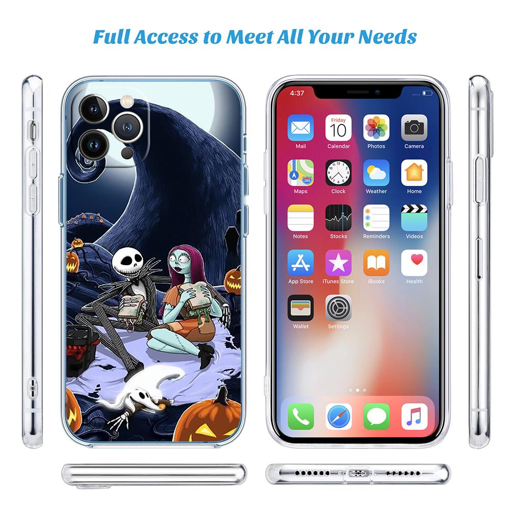 CJ83 Nightmare Before Christmas Phone Case for Motorola Moto Edge 20 30 40 50 S30 Fusion Ultra Pro Neo Lite + G200 G23